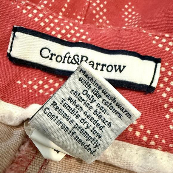 new Croft & Barrow 16 flat front casual chino shorts SH2 2843 - Picture 8 of 9